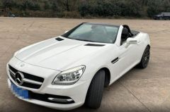 Benz SLK White 2011