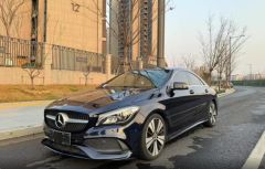 Benz CLA Blue 2018