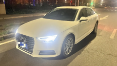 Audi A4L White 2017