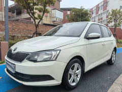 Skoda Fabia White 2017