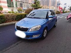 Skoda Fabia Blue 2012