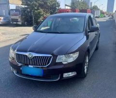 Skoda Superb Purple 2009