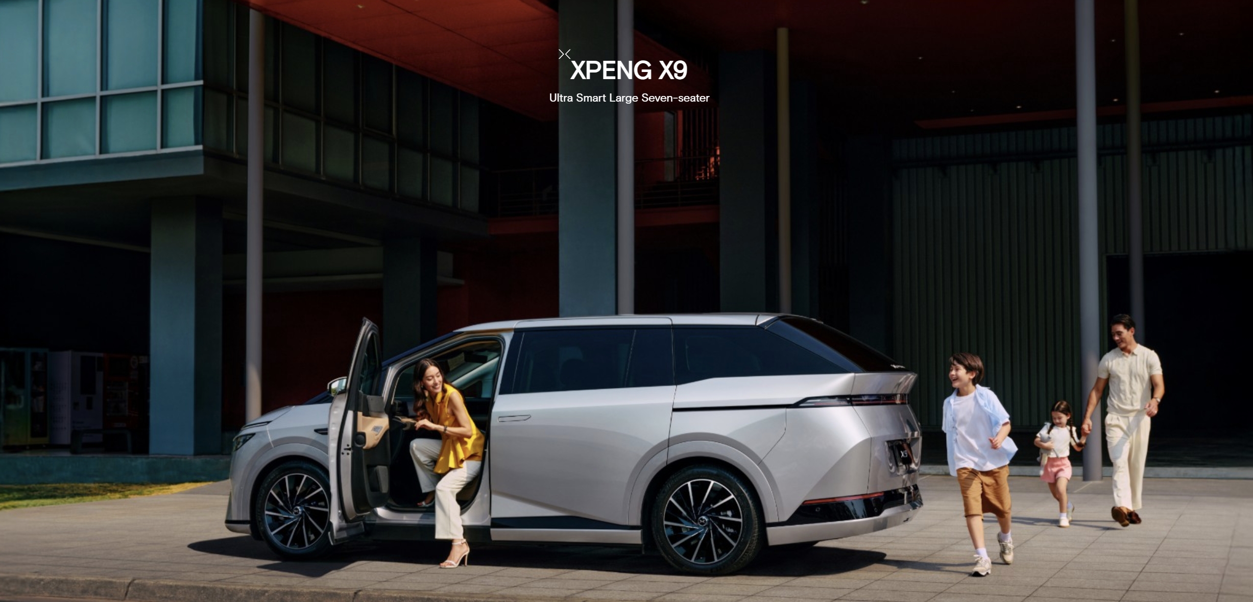 XPENG 2025 X9 MPV: Pre-Sales Start 
