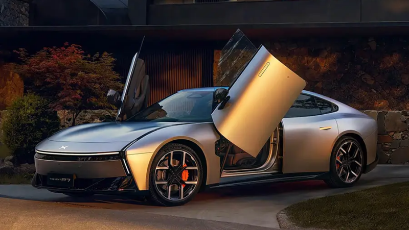 All-New XPENG P7 Wing Edition: The Ultimate Electric Sport Sedan with Scissor Doors