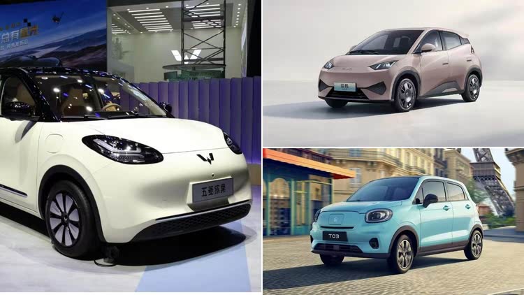Top 3 Budget Chinese EVs Under $12K: BYD Seagull, Wuling Bingo, Leapmotor T03