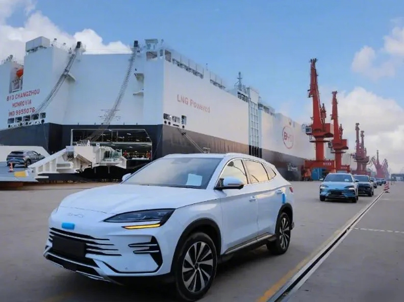 BYD March 2025 Export Sales: Top Models and Shipments